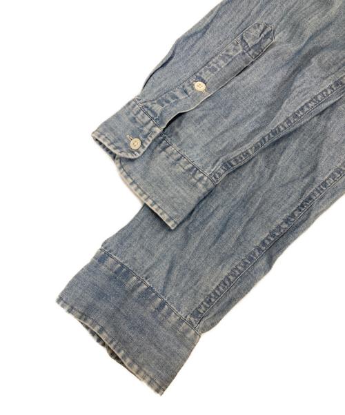 RALPH LAUREN（ラルフローレン）RALPH LAUREN (ラルフローレン) シャンブレーシャツ ブルー サイズ:XLの古着・服飾アイテム