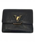 LOUIS VUITTONルイ ヴィトン）の古着「2つ折り財布」｜ブラック