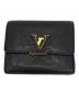LOUIS VUITTON（ルイ ヴィトン）の古着「2つ折り財布」｜ブラック