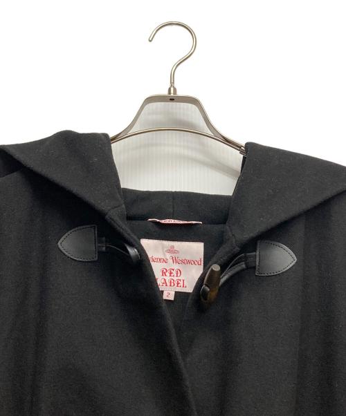 Vivienne Westwood RED LABEL（ヴィヴィアンウエストウッドレッドレーベル）Vivienne Westwood RED LABEL (ヴィヴィアンウエストウッドレッドレーベル) ダッフルコート ブラック サイズ:2の古着・服飾アイテム