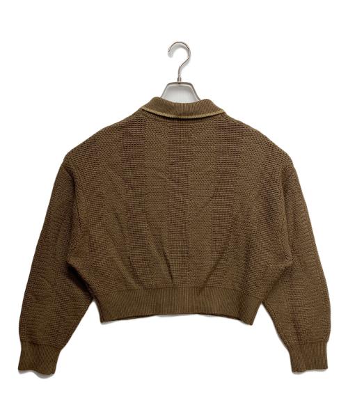 FRED PERRY（フレッドペリー）FRED PERRY (フレッドペリー) RAY BEAMS (レイ ビームス) 別注カラーカーディガン ブラウン サイズ:UK10の古着・服飾アイテム