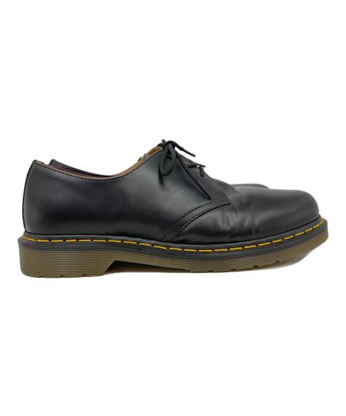 Dr.Martens（ドクターマーチン）Dr.Martens (ドクターマーチン) 3ホールレザーシューズ ブラック サイズ:UK10の古着・服飾アイテム