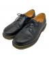 Dr.Martens（ドクターマーチン）の古着「3ホールレザーシューズ」｜ブラック
