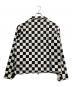 VANS (ヴァンズ) チェッカーフラッグブルゾン ホワイト×ブラック サイズ:XL：5000円