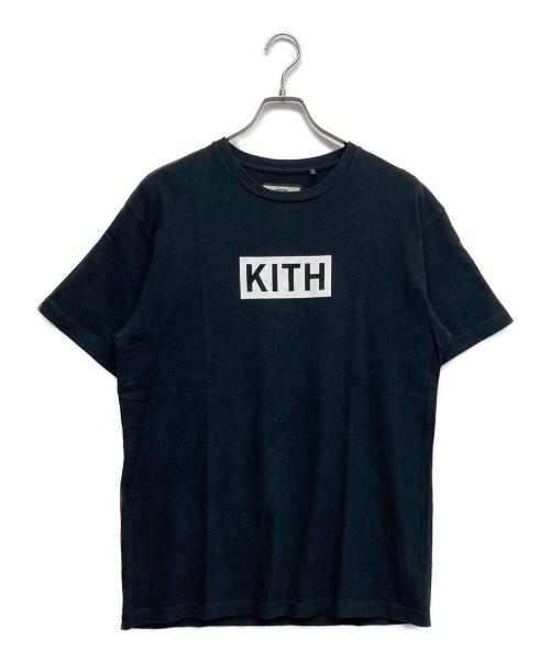 KITH（キス）KITH (キス) BOX LOGO TEE ブラック サイズ:Mの古着・服飾アイテム