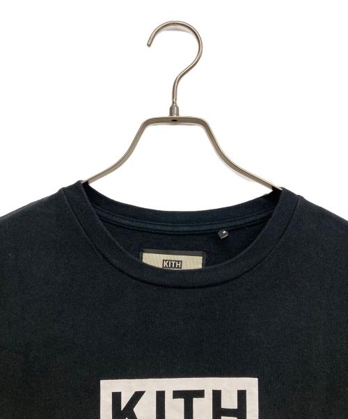 KITH（キス）KITH (キス) BOX LOGO TEE ブラック サイズ:Mの古着・服飾アイテム