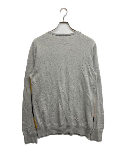 FRED PERRY（フレッドペリー）FRED PERRY (フレッドペリー) アーガイルニット グレー サイズ:Lの古着・服飾アイテム