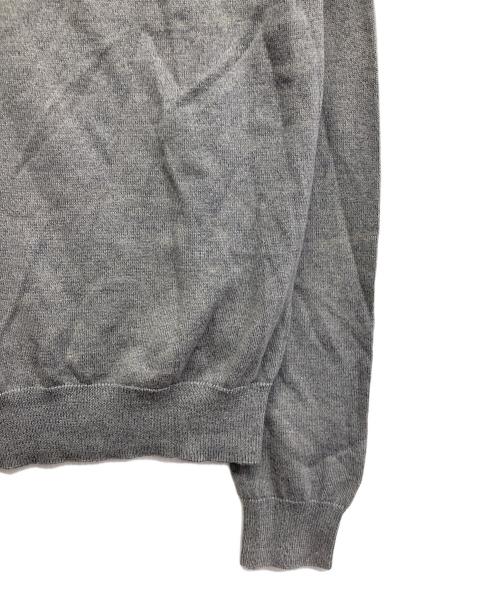 FRED PERRY（フレッドペリー）FRED PERRY (フレッドペリー) Vネックニット グレー サイズ:Lの古着・服飾アイテム