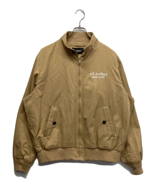 AVIREX（アヴィレックス）AVIREX (アヴィレックス) G9 MOD USAF THUNDERBIRDS ベージュ サイズ:XLの古着・服飾アイテム