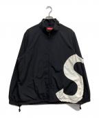 SUPREMEシュプリーム）の古着「Sロゴジップアップジャケット」｜ブラック