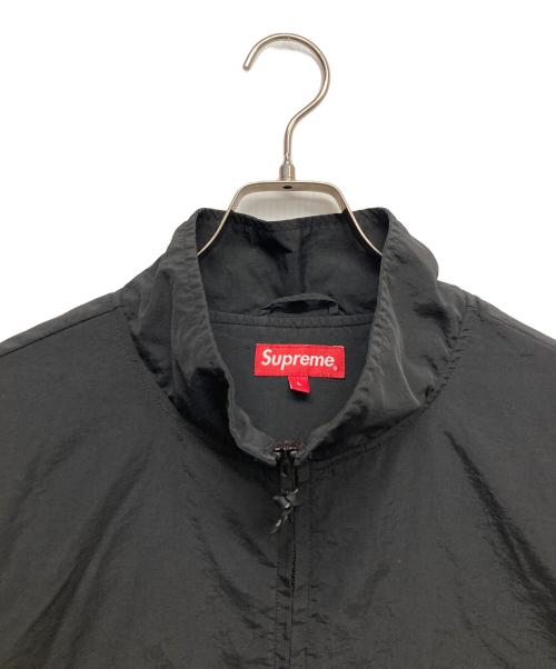 SUPREME（シュプリーム）Supreme (シュプリーム) Sロゴジップアップジャケット ブラック サイズ:Lの古着・服飾アイテム