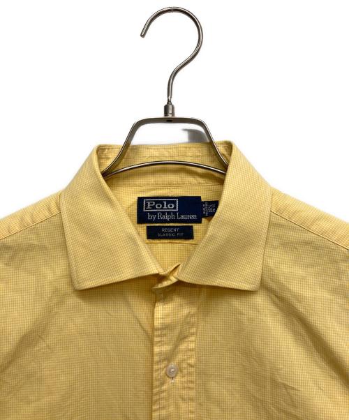 POLO RALPH LAUREN（ポロ・ラルフローレン）POLO RALPH LAUREN (ポロ・ラルフローレン) REGENT ドレスシャツ イエロー サイズ:16 1/2の古着・服飾アイテム