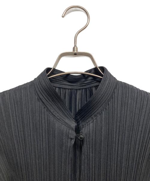 PLEATS PLEASE（プリーツプリーズ）PLEATS PLEASE (プリーツプリーズ) プリーツノースリーブワンピース ブラック サイズ:3の古着・服飾アイテム