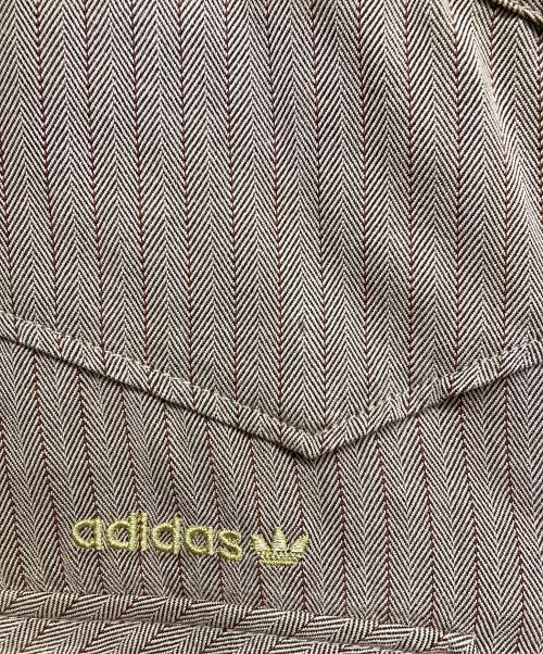 adidas（アディダス）adidas (アディダス) 00s ウエスタンジップアップジャケット ベージュ サイズ:Lの古着・服飾アイテム