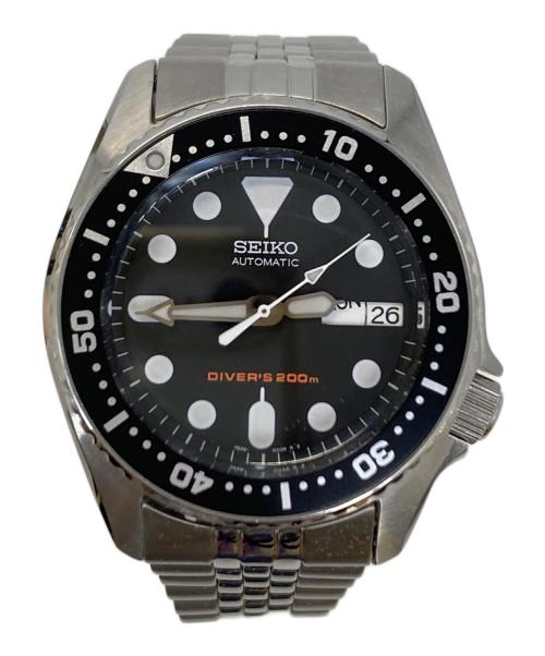 SEIKO（セイコー）SEIKO (セイコー) ダイバーズ ブラックの古着・服飾アイテム