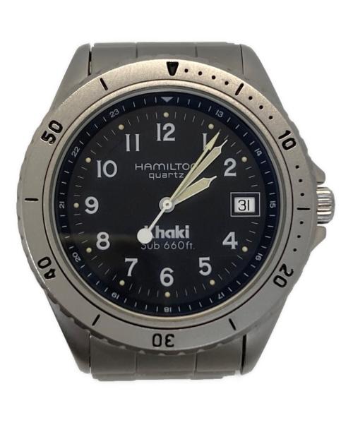 HAMILTON（ハミルトン）HAMILTON (ハミルトン) Khaki 9797 ブラックの古着・服飾アイテム