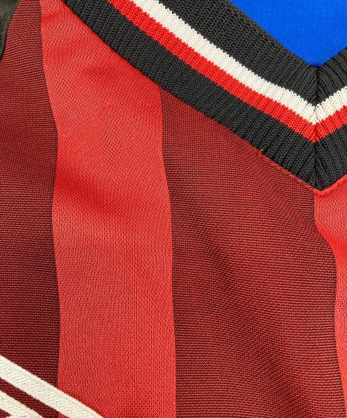 UMBRO（アンブロ）UMBRO (アンブロ) ゲームシャツ ブラック×レッド サイズ:Lの古着・服飾アイテム