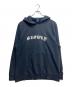 Champion（チャンピオン）の古着「プリントパーカー」｜ホワイト×ブラック