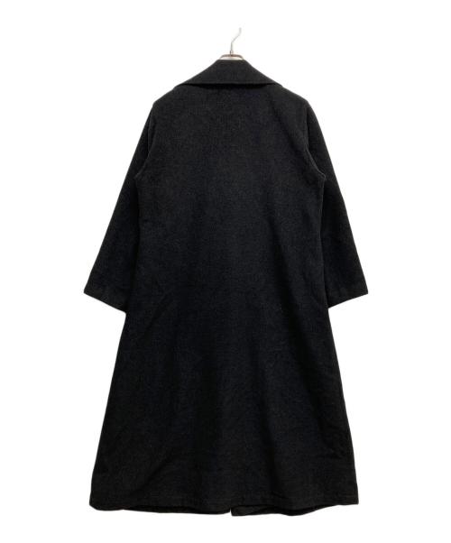 Y's（ワイズ）Y's (ワイズ) ウールロングコート ブラック サイズ:3の古着・服飾アイテム