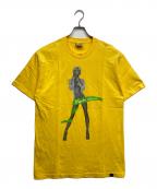 PSYCHO CIRCUSサイコサーカス）の古着「プリントTシャツ」｜イエロー