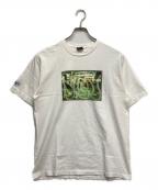 stussyステューシー）の古着「ERIC HAZEプリントTシャツ」｜ホワイト