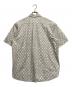 stussy (ステューシー) モノグラムS/Sシャツ ホワイト×ライトグレー サイズ:L：20000円