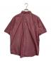 CHAPS RALPH LAUREN (チャップス ラルフローレン) ストライプ半袖シャツ レッド サイズ:XL：4000円