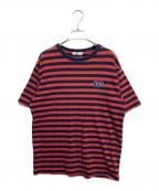UGGアグ）の古着「ボーダーTシャツ」｜レッド