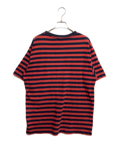UGG（アグ）UGG (アグ) ボーダーTシャツ レッド サイズ:XLの古着・服飾アイテム