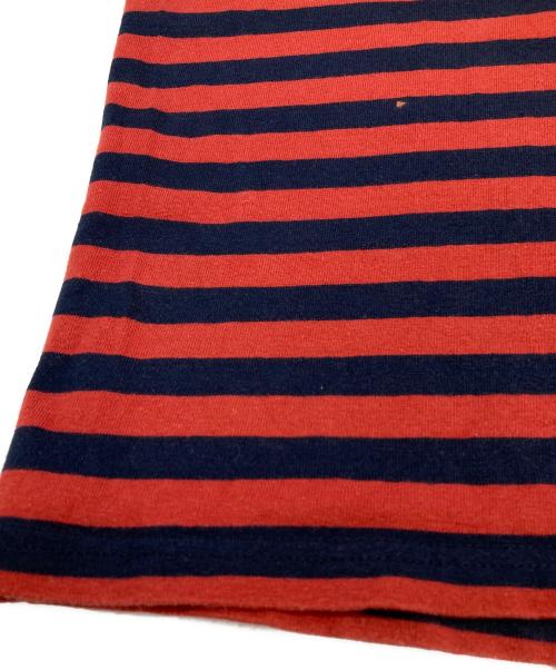 UGG（アグ）UGG (アグ) ボーダーTシャツ レッド サイズ:XLの古着・服飾アイテム