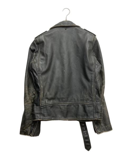 Schott（ショット）Schott (ショット) VINTAGE RIDERS  ダブルライダースジャケット ブラック サイズ:Sの古着・服飾アイテム