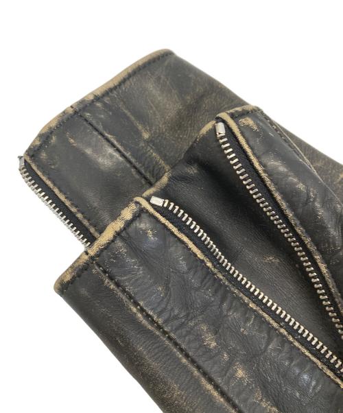 Schott（ショット）Schott (ショット) VINTAGE RIDERS  ダブルライダースジャケット ブラック サイズ:Sの古着・服飾アイテム