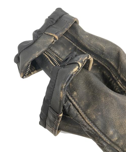 Schott（ショット）Schott (ショット) VINTAGE RIDERS  ダブルライダースジャケット ブラック サイズ:Sの古着・服飾アイテム