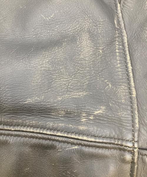 Schott（ショット）Schott (ショット) VINTAGE RIDERS  ダブルライダースジャケット ブラック サイズ:Sの古着・服飾アイテム