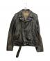 Schott（ショット）の古着「VINTAGE RIDERS  ダブルライダースジャケット」｜ブラック
