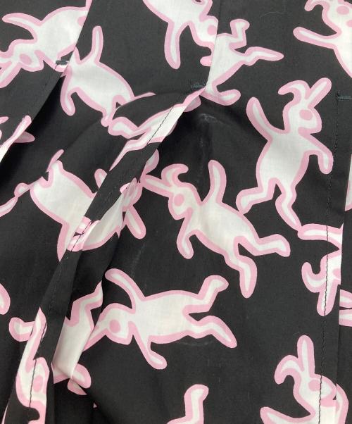MARNI（マルニ）MARNI (マルニ) 総柄スカート レッド サイズ:40の古着・服飾アイテム