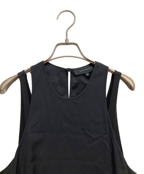 ALEXANDER WANG（アレキサンダー・ワン）ALEXANDER WANG (アレキサンダー・ワン) セットインノースリーブブラウス ブラック サイズ:XSの古着・服飾アイテム