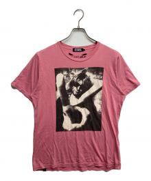 Hysteric Glamour（ヒステリックグラマー）の古着「PICK ME KURT COBAIN T」｜ピンク