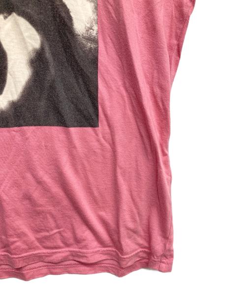 Hysteric Glamour（ヒステリックグラマー）Hysteric Glamour (ヒステリックグラマー) PICK ME KURT COBAIN T ピンク サイズ:Lの古着・服飾アイテム