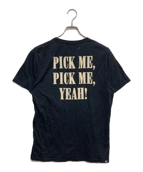Hysteric Glamour（ヒステリックグラマー）Hysteric Glamour (ヒステリックグラマー) カートコバーン両面プリントT ブラック サイズ:Lの古着・服飾アイテム