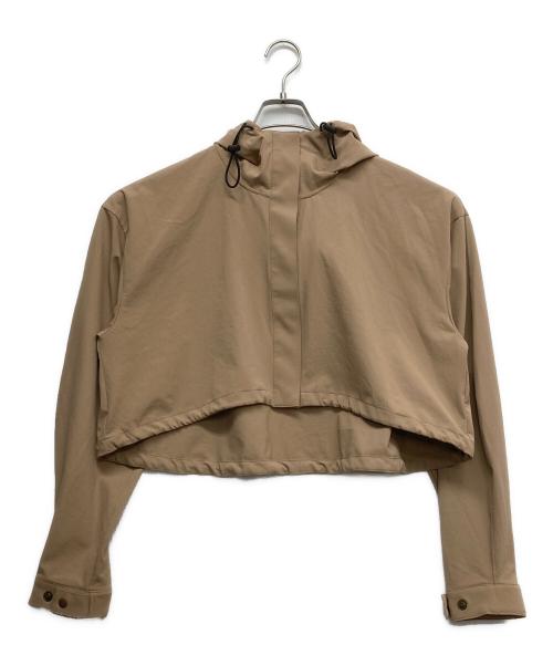 CLANE（クラネ）CLANE (クラネ) SHORT HOODIE RASH GUARD ベージュ サイズ:2の古着・服飾アイテム