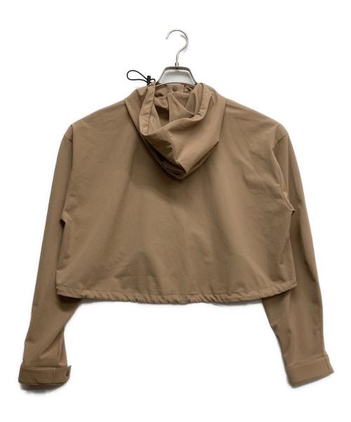 CLANE（クラネ）CLANE (クラネ) SHORT HOODIE RASH GUARD ベージュ サイズ:2の古着・服飾アイテム