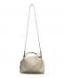 GIANNI CHIARINI (ジャンニ キアリーニ) ALIFA 2WAYバッグ ホワイト：6000円