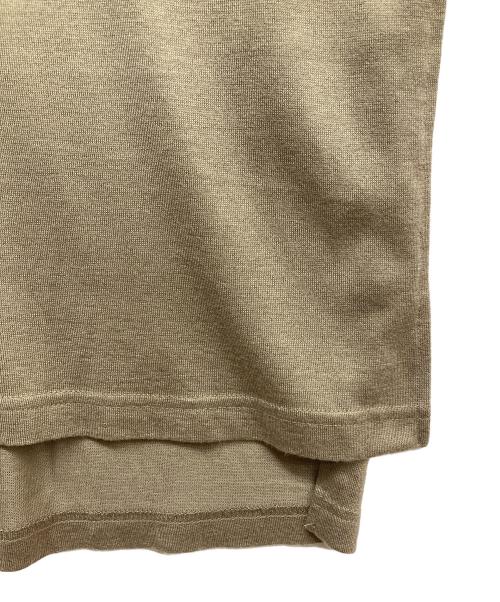 s'yte（サイト）s'yte (サイト) ウールブレンドハイネックカットソー カーキ サイズ:3の古着・服飾アイテム