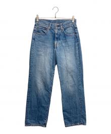 BEAMS（ビームス）の古着「ピンタックデニムパンツ」｜インディゴ