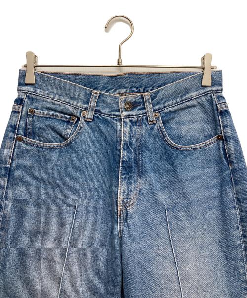 BEAMS（ビームス）BEAMS (ビームス) ピンタックデニムパンツ インディゴ サイズ:Sの古着・服飾アイテム