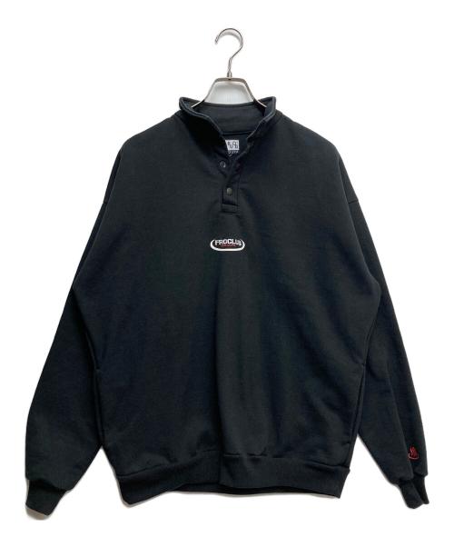 FREAK'S STORE（フリークスストア）FREAK'S STORE (フリークスストア) スナップボタンスウェット ブラック サイズ:Mの古着・服飾アイテム