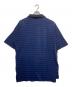 POLO GOLF (ポロ ゴルフ) ボーダーポロシャツ ブルー サイズ:XL：5000円
