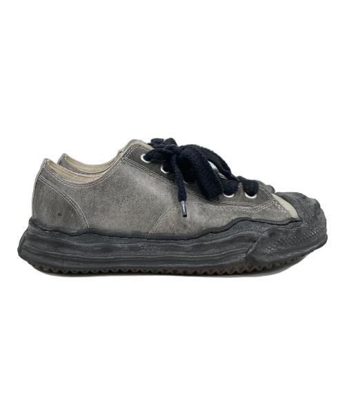 Maison MIHARA YASUHIRO（メゾン ミハラ ヤスヒロ）Maison MIHARA YASUHIRO (メゾン ミハラ ヤスヒロ) HANK OG Sole Silicon Coating Canvas Low-top Sneaker グレー サイズ:44の古着・服飾アイテム