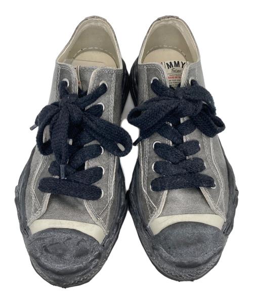 Maison MIHARA YASUHIRO（メゾン ミハラ ヤスヒロ）Maison MIHARA YASUHIRO (メゾン ミハラ ヤスヒロ) HANK OG Sole Silicon Coating Canvas Low-top Sneaker グレー サイズ:44の古着・服飾アイテム